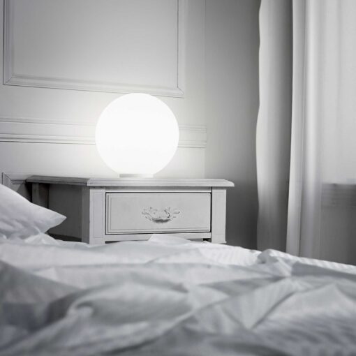 IDEAL LUX Επιτραπέζιο Φωτιστικό MAPA 1xE27 Λευκού Χρώματος – 009131