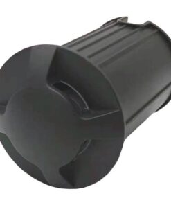 ΦΩΤΙΣΤΙΚΟ ΔΑΠΕΔΟΥ ΕΞΩΤΕΡΙΚΟ 4F LED 3W IP65 85-265V Φ62mm ΜΑΥΡΟ PRO EUROLAMP – 145-52554