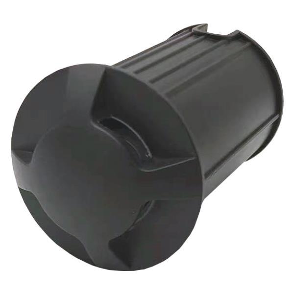 ΦΩΤΙΣΤΙΚΟ ΔΑΠΕΔΟΥ ΕΞΩΤΕΡΙΚΟ 4F LED 3W IP65 85-265V Φ62mm ΜΑΥΡΟ PRO EUROLAMP – 145-52554