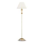 IDEAL LUX Φωτιστικό Δαπέδου FIRENZE 1xE27 Λευκού Χρώματος – 002880