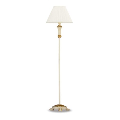 IDEAL LUX Φωτιστικό Δαπέδου FIRENZE 1xE27 Λευκού Χρώματος – 002880