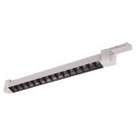 ΣΠΟΤ ΡΑΓΑΣ ΓΡΑΜΜΙΚΟ LED ΜΟΝΟ 15W 4000K 4 ΓΡΑΜΜΩΝ ΛΕΥΚΟ/ ΜΑΥΡΟ PRO EUROLAMP 145-55090