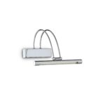 IDEAL LUX Απλίκα Τοίχου BOW LED 2.5W 3000K Χρωμίου – 005386