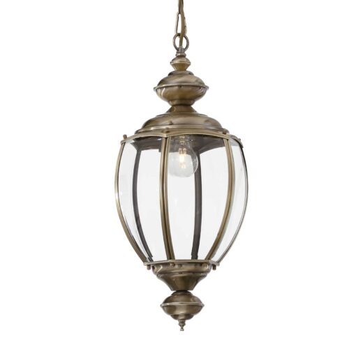 IDEAL LUX Κρεμαστό Φωτιστικό NORMA 1xE27 Μπρούτζινο Χρώμα – 005911