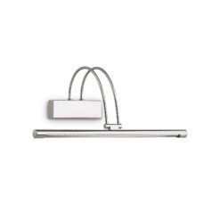 IDEAL LUX Απλίκα Τοίχου BOW LED 4.5W 3000K Χρωμίου – 007045