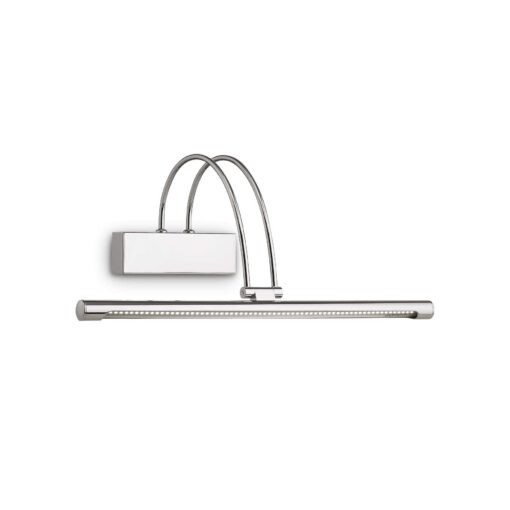 IDEAL LUX Απλίκα Τοίχου BOW LED 4.5W 3000K Χρωμίου – 007045