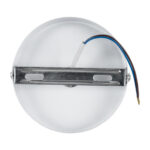 GloboStar® SARA 00842 Μοντέρνο Φωτιστικό Οροφής / Τοίχου Μονόφωτο 1xE27 Μεταλλικό Λευκό Φ10 x Υ10.3cm