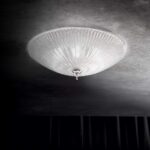 IDEAL LUX Φωτιστικό Οροφής SHELL 3xE27 Διάφανο – 008608