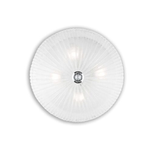 IDEAL LUX Φωτιστικό Οροφής SHELL 4xE27 Κρύσταλλο – 008615