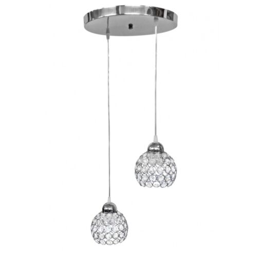CHRIS 2L PENDEL NIKEL CRYSTAL Heronia – 01-0298