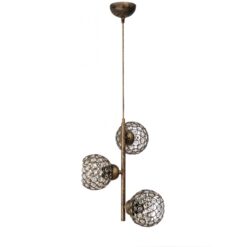 S-20K  CHRIS 3L BRONZE ΚΡΕΜΑΣΤΟ CRYSTAL Heronia – 01-0303