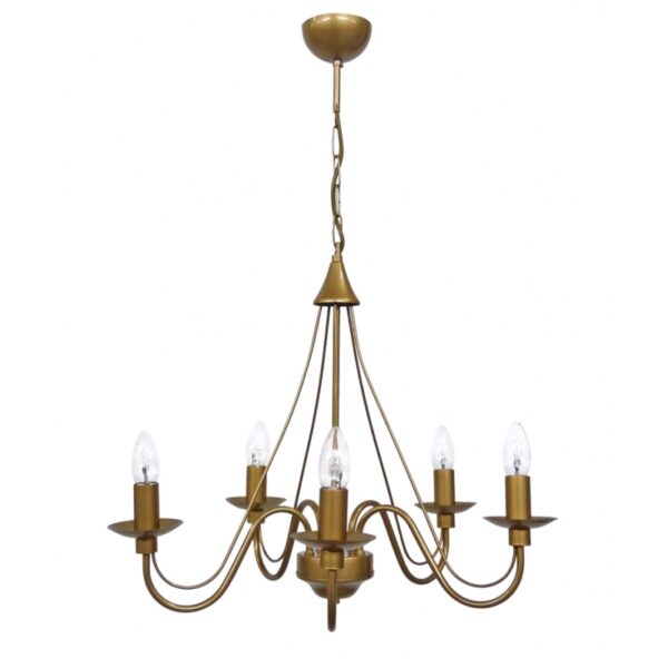 S-11 5/L GOLD MAT ΠΟΛΥΦΩΤΟ ΚΕΡΙ Heronia – 01-0308