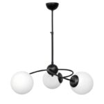 TOP/3L BLACK-WHITE  ΜΟΝΤΕΡΝΟ ΠΟΛΥΦΩΤΟ ΜΕ ΜΠΑΛΕΣ Heronia – 01-0309