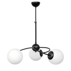TOP/3L BLACK-WHITE  ΜΟΝΤΕΡΝΟ ΠΟΛΥΦΩΤΟ ΜΕ ΜΠΑΛΕΣ Heronia – 01-0309