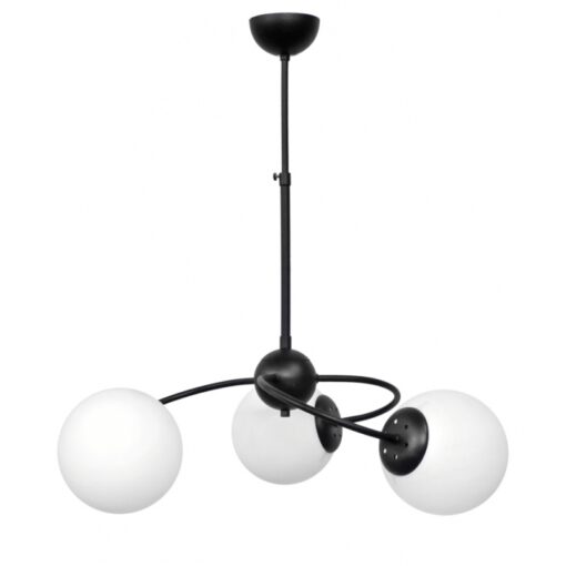 TOP/3L BLACK-WHITE  ΜΟΝΤΕΡΝΟ ΠΟΛΥΦΩΤΟ ΜΕ ΜΠΑΛΕΣ Heronia – 01-0309