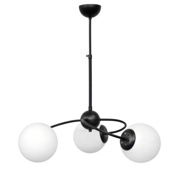 TOP/3L BLACK-WHITE  ΜΟΝΤΕΡΝΟ ΠΟΛΥΦΩΤΟ ΜΕ ΜΠΑΛΕΣ Heronia – 01-0309