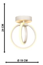 VENUS-20CE LED WHITE 24W ΦΩΤΙΣΤΙΚΟ LED Heronia – 01-0353
