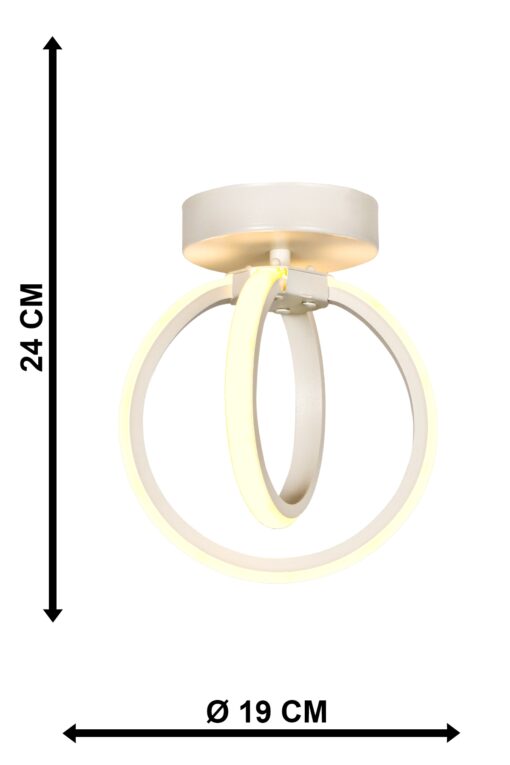 VENUS-20CE LED WHITE 24W ΦΩΤΙΣΤΙΚΟ LED Heronia – 01-0353