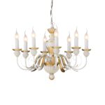 IDEAL LUX Κρεμαστό Φωτιστικό  FIRENZE 8xE14 Λευκού Χρώματος – 012872