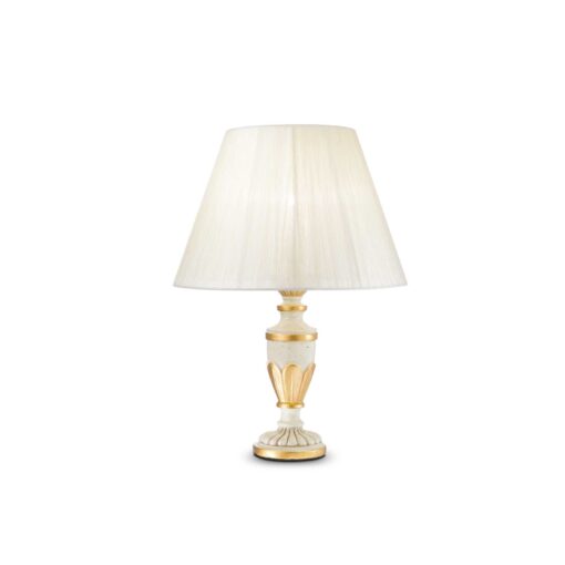 IDEAL LUX Επιτραπέζιο Φωτιστικό FIRENZE 1xE14 Λευκού Χρώματος – 012889