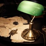 IDEAL LUX Επιτραπέζιο Φωτιστικό Γραφείου LAWYER 1xE27 Πράσινου Χρώματος – 045030