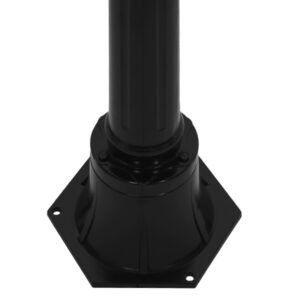 GloboStar® ELLIPSE 01401 Vintage Φωτιστικό Δαπέδου Μονόφωτο 1 x E27 Μαύρο Μεταλλικό Πλέγμα L17 x W16 x H105cm