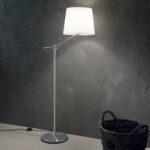 IDEAL LUX Φωτιστικό Δαπέδου REGOL 1xE27 Χρωμίου – 014609