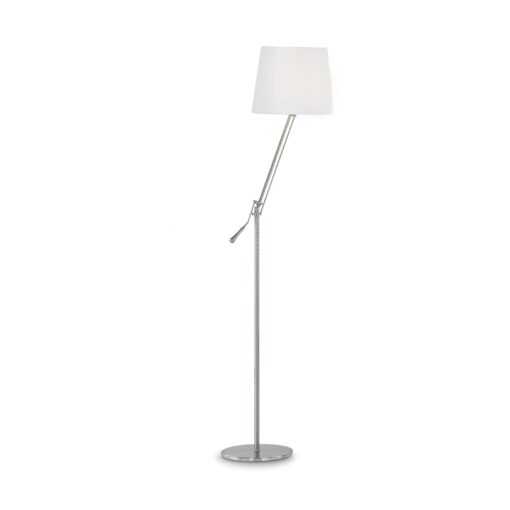 IDEAL LUX Φωτιστικό Δαπέδου REGOL 1xE27 Χρωμίου – 014609
