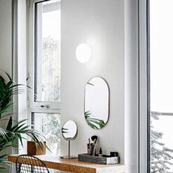 IDEAL LUX Απλίκα Τοίχου SMARTIES 1xG9 Λευκού Χρώματος – 014814
