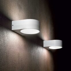IDEAL LUX Επιτοίχιο Φωτιστικό IKO 1xE27 IP54 Χρώματος Ανθρακί – 018515