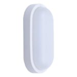 ΦΩΤΙΣΤΙΚΟ ΤΟΙΧΟΥ ΟΒΑΛ LED 12W 160x90x51 12/24V AC/DC 6500K IP54 ΛΕΥΚΟ PLUSUS EUROLAMP – 145-20040