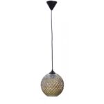Κρεμαστό φωτιστικό GL-5010-20 1L FUME  BALL Heronia – 02-0214
