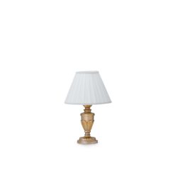 IDEAL LUX Επιτραπέζιο Φωτιστικό FIRENZE 1xE14 Χρυσού Χρώματος – 020853