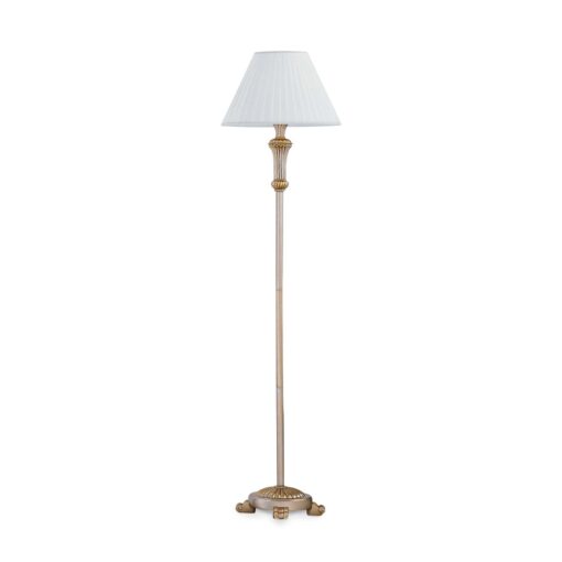 IDEAL LUX Φωτιστικό Δαπέδου FIRENZE 1xE27 Χρυσού Χρώματος – 020877