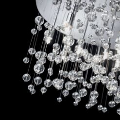 IDEAL LUX Φωτιστικό Οροφής NEVE PL 12xG9 Χρωμίου – 022239