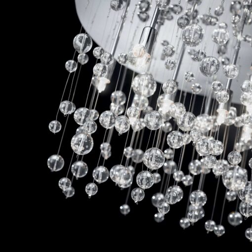 IDEAL LUX Φωτιστικό Οροφής NEVE PL 12xG9 Χρωμίου – 022239