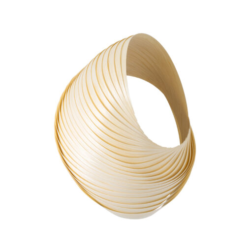 GloboStar® SALREL 02224 Boho Φωτιστικό Τοίχου – Απλίκα Μονόφωτο 1 x E27 AC 220-240V IP20 – Μ30 x Π22 x Υ38cm – Μπεζ Λεπτό Φύλλο Ξύλου Πλέγμα – 5 Χρόνια Εγγύηση