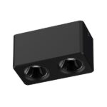 ΣΠΟΤ ΕΞΩΤΕΡΙΚΑ 2x7W ΑΛΟΥΜΙΝΙΟΥ ΜΑΥΡΟ 3CCT  75x150x79 EUROLAMP – 147-52660