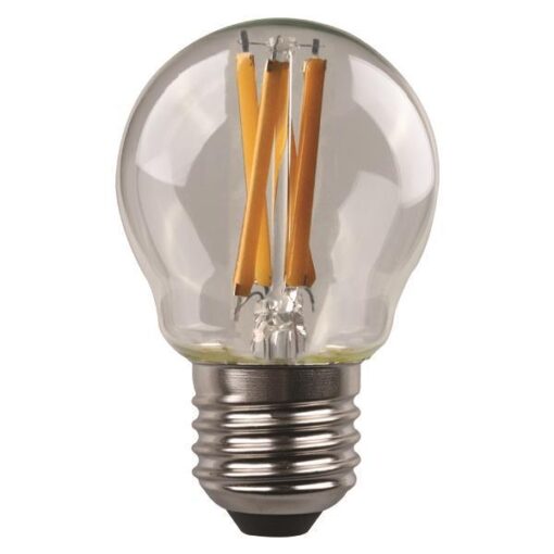 ΛΑΜΠΑ LED ΣΦΑΙΡΙΚΗ CROSSED FILAMENT 2.5W E27 3000K 220-240V EUROLAMP 147-78260
