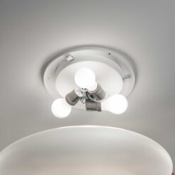 IDEAL LUX Φωτιστικό Οροφής SMARTIES 2xE27 Λευκού Χρώματος – 032047