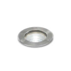 IDEAL LUX Χωνευτό Φωτιστικό Δαπέδου Κήπου PARK 1xE27 IP54 Inox – 032825