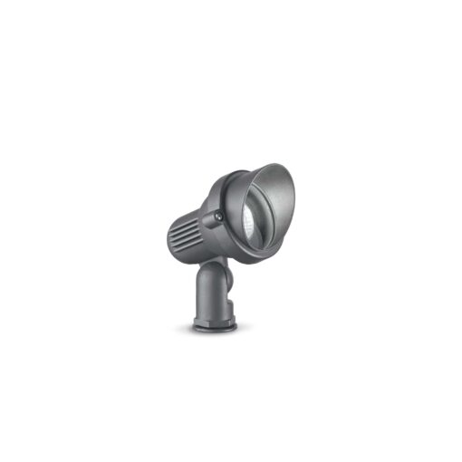 IDEAL LUX Προβολέας Κήπου TERRA 1xGU10 IP65 Χρώματος Ανθρακί – 046181