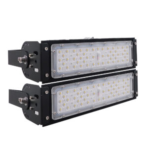 GloboStar® GOLIATH 90100-2 LED Προβολέας Γηπέδου – Φωτιστικό Tunnel 100W 16000LM 75°*135° AC 100-277V IP65 –  Ψυχρό Λευκό 5000K – MeanWell Driver & LumiLEDs Chip – 5 Years Warranty