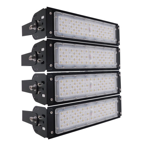 GloboStar® GOLIATH 90100-4 LED Προβολέας Γηπέδου – Φωτιστικό Tunnel 200W 32000LM 75°*135° AC 100-277V IP65 –  Ψυχρό Λευκό 5000K – MeanWell Driver & LumiLEDs Chip – 5 Years Warranty