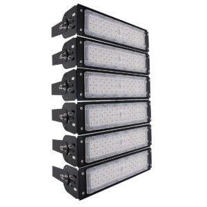 GloboStar® GOLIATH 90100-6 LED Προβολέας Γηπέδου – Φωτιστικό Tunnel 300W 48000LM 75°*135° AC 100-277V IP65 –  Ψυχρό Λευκό 5000K – MeanWell Driver & LumiLEDs Chip – 5 Years Warranty
