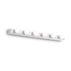 IDEAL LUX Απλίκα Τοίχου PRIVE 6xE14 Χρωμίου – 045627