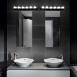 IDEAL LUX Απλίκα Τοίχου PRIVE 8xE14 Inox  – 159522