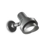 IDEAL LUX Προβολέας Τοίχου TERRA 1xE27 IP65 Χρώματος Ανθρακί – 046167