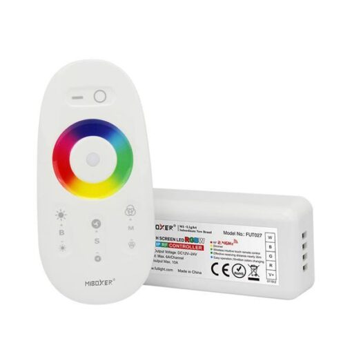 ΑΣΥΡΜΑΤΟ KIT RF CONTROLLER RGBW 10A DC 12V/122W 24V/288W EUROLAMP – 145-71421