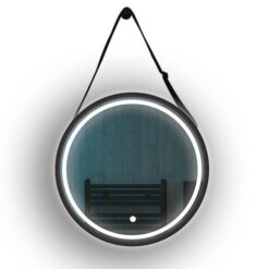 ΚΑΘΡΕΠΤΗΣ ΣΤΡΟΓΓΥΛΟΣ TOUCH LED  ΜΕ ΜΑΥΡΟ ΣΤΗΡΙΓΜΑ 20w 3CCT 600mm EUROLAMP – 144-88007